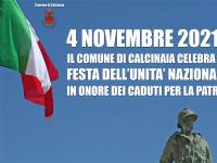 Giovedì 4 Novembre il Comune di Calcinaia celebrerà la giornata dell'Unità d'Italia e delle forze armate