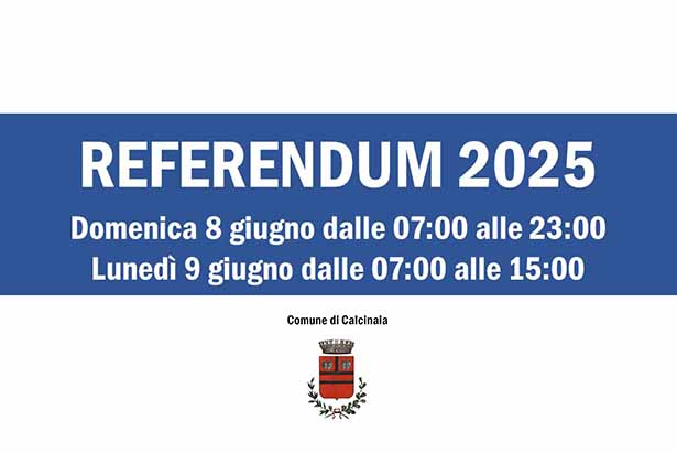 referendum calcinaia referendum calcinaia