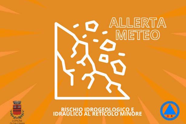 Allerta meteo arancio Allerta meteo arancio