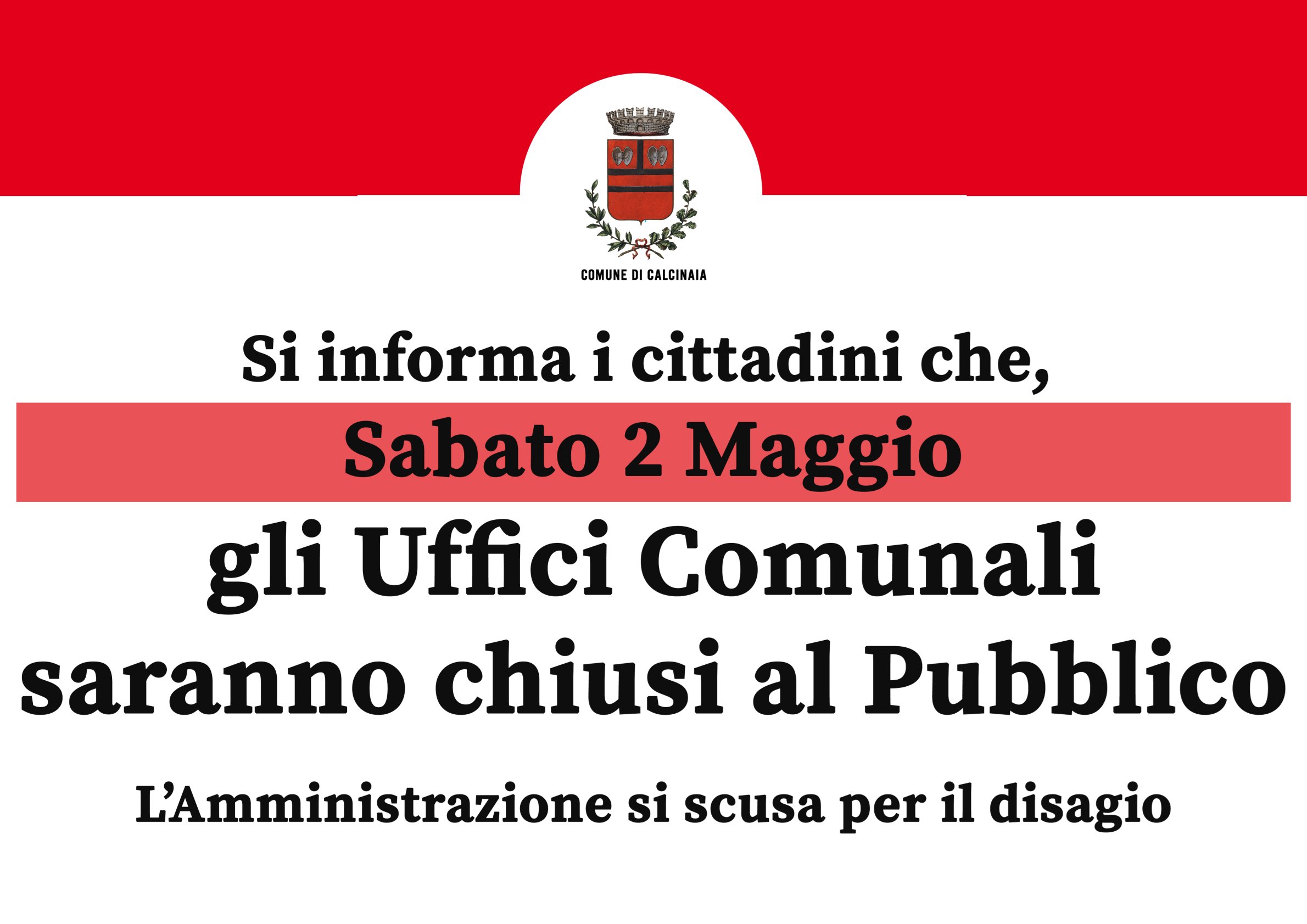 Chiusura 2 maggio