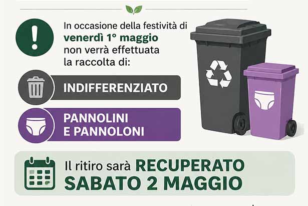 raccolta 1 maggio 2026