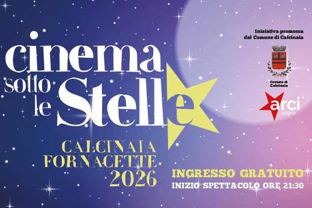 Cinema sotto le stelle 2026