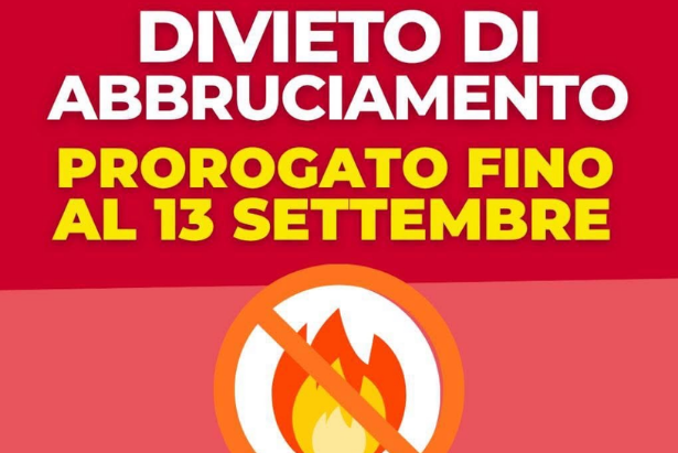 Divieto abbruciamento