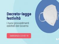 Ecco le nuove misure anti Covid approntate dal Decreto legge del Consiglio dei Ministri