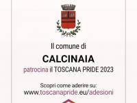 Il Comune di Calcinaia ha concesso anche quest’anno il patrocinio alla manifestazione Toscana Pride 2023