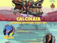Tre artisti internazionali di street art a Calcinaia per creare opere straordinarie nel nostro territorio