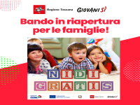 Dal 14 al 28 Ottobre riaprono i termini del bando regionale Nidi Gratis