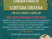 Scrittori...si diventa! Parte il laboratorio di scrittura creativa con Alessandro Scarpellini